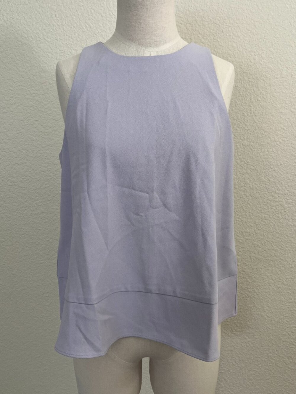 Ann Taylor Lavendar Sleeveless Blouse